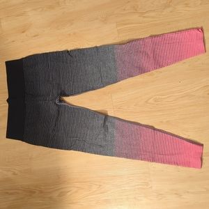 NWOT Marika XL Ombre Leggings Pink